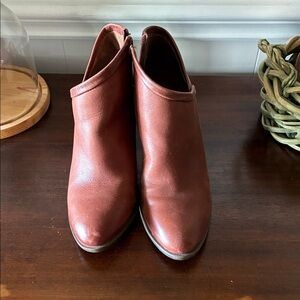 Lucky Brand Leather Ankle Boots